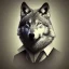 Placeholder: Business Wolf with Tie