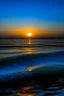 Placeholder: sun set in blue sea by Vengo