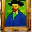 Placeholder: me with van goch