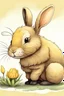 Placeholder: a bee with a bunny