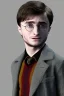 Placeholder: Young Daniel Radcliffe wearing Harry potter, without beard, particles, fog, smoke, octane render, render, 4k, vray, 3dmax, realistic