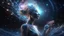 Placeholder: Birth of the Nebula, woman, high resolution, fine rendering, high detail, 3D, fantasy, mysticism, sparkles,