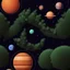 Placeholder: Planets smaller than vegetation.