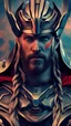 Placeholder: Thor as Avatar surreal 8K image