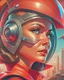 Placeholder: Best quality, masterpiece, ultra high definition, Retro Futuristic, Comic style