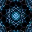 Placeholder: Mesmerizing abstract visual, 3d recursive Symmetrical structure of flowing translucent shapes, centered, soft aesthetic, negetive space.galaxsy background