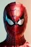 Placeholder: a vibrant ultraclear sideview waist up portrait of the spiderman ,cyborg, ethereal ,dark