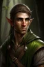 Placeholder: Portrait of a fantasy elf male ranger