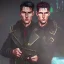 Placeholder: Tom Cruise Christmas cyberpunk military goat art