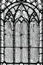 Placeholder: kids coloring page, stained glass church windows, cartoon style, thick lines, low detail, no shading