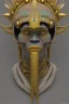 Placeholder: Aztec male African Egyptian alien, cracks in the voodoo head, wicked, eyes, crown, Elephant, 8k, finely detailed, photo realistic, tiger turquoise skull head gold dragon space alien snow skeleton gold gorilla silver crown silver eyes