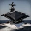 Placeholder: Icosahedral Aircraft Carrier Launching Aircraft