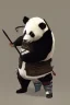 Placeholder: Panda in samurai armour