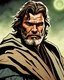 Placeholder: Portrait of a war hardened Jedi, Mid 30s, looks like Kurt Russel