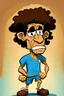 Placeholder: Darwin Nunez Footballer ,cartoon 2d