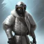 Placeholder: male masked combatant full-body