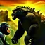 Placeholder: ultra detailed fullbody portrait of Godzilla versus King Kong , extremely detailed digital painting, intrincate, extremely detailed face,crystal clear Big eyes, in the style of rafael sanzio, mystical colors , perfectly centered image, perfect composition, rim light, beautiful lighting, 8k, stunning scene, raytracing