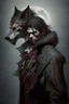 Placeholder: vampire hunter with a wolf head slung over his shoulder