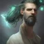 Placeholder: "MIddle aged white human male, with a trimmed but uneven beard, piercing green eyes with slick back hair head and shoulders portrait, 8k resolution concept art portrait by Greg Rutkowski, Artgerm, WLOP, Alphonse Mucha dynamic lighting hyperdetailed intricately detailed Splash art trending on Artstation triadic colors Unreal Engine 5 volumetric lighting Splash art fantasy"