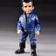 Placeholder: Fonzie fonzarelli toy doll greaser face (plastic hair) with jeans black boots full body in package thumbs up 2022