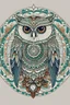 Placeholder: A mandala with owl