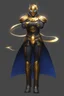 Placeholder: Golden Warforged, Heavenly Angel, Sorcerer Supreme, Cloak, , Humanoid.