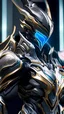 Placeholder: An incredible ultra advanced warframe with plenty of sophisticated gadgets with the whole and full body full armor with ultra sophisticated machine compagnon ultra high resolution and details with maximum ratings and frames possible and by the most advanced lenses