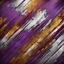 Placeholder: Hyper Realistic intersecting golden & silver brush strokes on a grungy rusty detailed maroon & purple patterned background with vignette effect