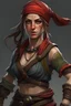 Placeholder: female gypsy fighter