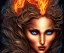 Placeholder: Four doll divine representing each one the four elements: Fire: Earth: Air: Water. Mark Brooks and Dan Mumford, comic book art. Detailed photograph. Insanely intricate face, hair lashes. Fantasy art album cover HD resolution