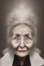 Placeholder: Old woman who had too many facelifts