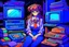 Placeholder: retro anime style, serious 1990s OVA anime style, retro anime style, serious 1990s OVA anime style, retro tech on a desk, Magneto-optical disk, floppy disk, Hard disks, ram, VHS, Retro pc, slight watercolor, no humans
