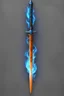 Placeholder: Orange Long Sword, Blue Fire runes