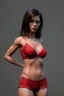 Placeholder: Ultra Realistic image, 25 years old brunette woman, Madrid, portrait, small stature, 1,54 cm tall, small chest, yakuza body tattoo, vibrant color, highly detailed, art stations, concept art, smooth, unreal engine 5, god rays, ray tracing, RTX, lumen lighting, ultra detail, volumetric lighting.