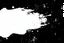 Placeholder: an inky blob on a scratched up texture, white on black vector