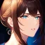 Placeholder: Clear focus, 8k, beautiful lighting, vibrant colors, Portrait, female gunslinger, serious eyes, brown hair,
