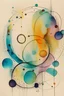 Placeholder: Abstract wet watercolour, ink lines, interlinked circles