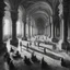 Placeholder: Chat-Gpt Style / Photography :Ultra-realistic, cineastic fine-art picture with strong conceptual art, mixed with hyper-detailed pencil drawing (approx. two-thirds of the image in monochrome graphite style) and a targeted, intensive use of color (one-third of the image in luminous, glass-like colors), museum quality like an exhibition piece in a modern gallery, extremely precise line management, finest engraving, realistic material effect of stone, glass and reflections, con