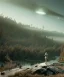 Placeholder: Ultra Realistic retro sci-fi 1960 scene, waist up view portrait, blonde woman, sweet young Marilyn Monroe face, perfect iris, tight latex coat, alien planet background, tight style, steel sphere dron levitating, fog, rain, soft color, highly detailed, unreal engine 5, ray tracing, RTX, lumen lighting, ultra detail, volumetric lighting, 3d, finely drawn, high definition, high resolution.