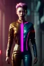 Placeholder: Waist up shot photo, thriller style, Asian cyborg woman, blade runner style :: symmetry photography, cyberpunk, pink hair, makeup, long line eye, light iris, :: latex coat, wires and circuits, pink, white, black :: cinematic, Ultra realistic, dark scene, soft color, highly detailed, unreal engine 5, RTX, ultra detail, 3d, finely drawn, high definition.