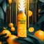 Placeholder: Social Media Design for a For orange juice in the orange forest