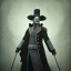 Placeholder: Lorenor Zorro from one piece, steam punk, scary, horror, realistic, made in octane, cinematic, movie, CGI, ultra-realistic, extremely detailed octane rendering, 8K, VRAY Super Real ar 2:3, dof photorealistic futuristic 50mm lens hard lighting dark gray tintype photograph, realistic lighting, sephia colors