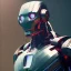 Placeholder: Ultron, A upper body portrait of an monkey, Mitchell Mohrhauser, Maciej Kuciara,full body, midjourney style, 8k, photorealistic, cinematic lighting, dramatic, atmosphereric,