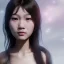 Placeholder:  portrait, asian, teenager, beautiful, princess, volumetric lighting, dust particles, post-apocaliptical, black eyes, long curly black hair, ultrahd, 8k, high quality, highly detailed,intricate details, deep