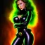 Placeholder: ultra detailed fullbody portrait of busty beautiful Black Widow, wearing skintight black costume, extremely detailed digital painting, intrincate, extremely detailed smiling face,crystal clear Big Green eyes, in the style of Adam Hughes , mystical colors , perfectly centered image, perfect composition, rim light, beautiful lighting,8k, stunning scene, raytracing