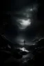 Placeholder: create a creative dark place where your stuck in the middle of nowhere like dark fantasy
