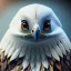 Placeholder: portrait of a bird of prey, feathers, extremely sharp detail, finely tuned detail, ultra high definition, 8k, unreal engine 5, ultra sharp focus, winter ambiance, forest background