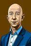 Placeholder: Jeff Bezos American businessman , cartoon 2d