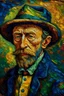 Placeholder: Porträt von jean luc picard von Van Gogh