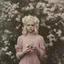 Placeholder: Elle fanning as a flower, autochrome